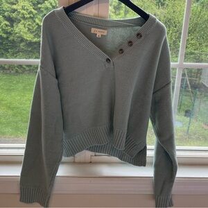 PacSun L.A Hearts Green Sweater/Jumper